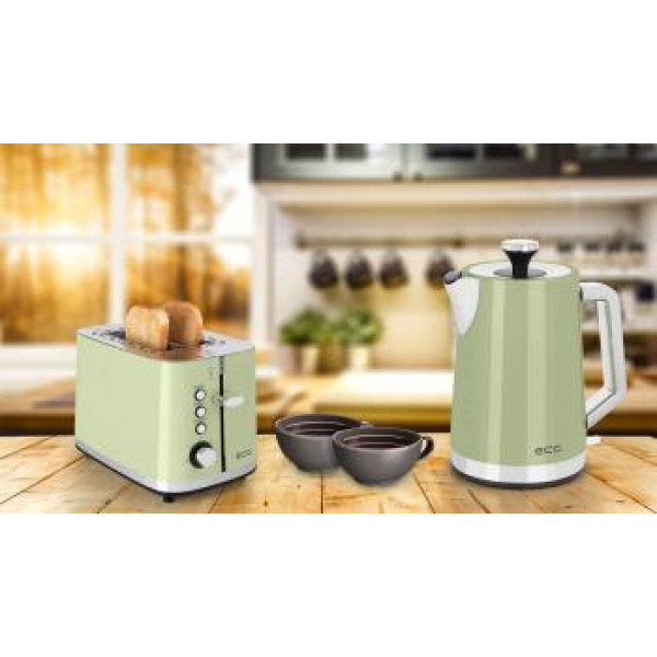 Фото - Тостер ECG ST 2766 Vintage Olive