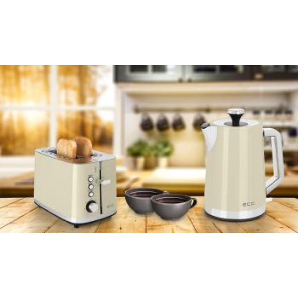 Фото - Тостер ECG ST 2766 Vintage Vanilla