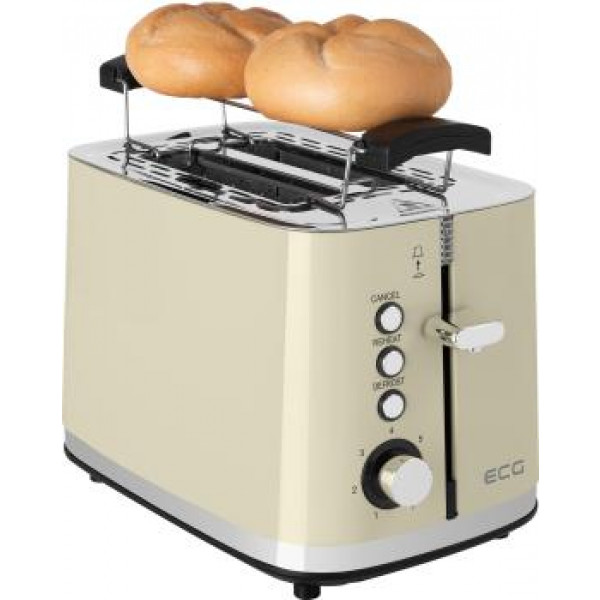 Фото - Тостер ECG ST 2766 Vintage Vanilla