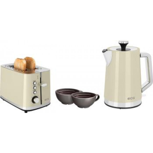 Фото - Тостер ECG ST 2766 Vintage Vanilla
