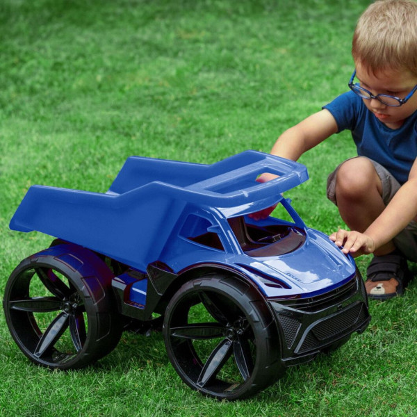 Фото - Наземна спецтехніка Wader Maximus самоскид cиній (64020)