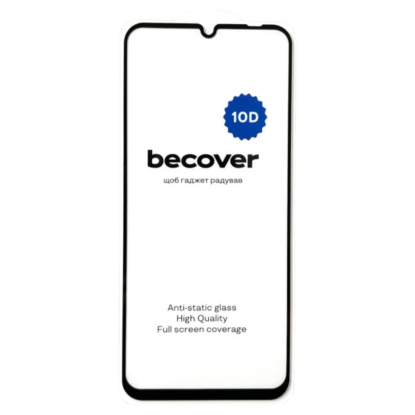 Фото - Захисне скло для смартфону BeCover Xiaomi Redmi 12C 10D Black (711371)
