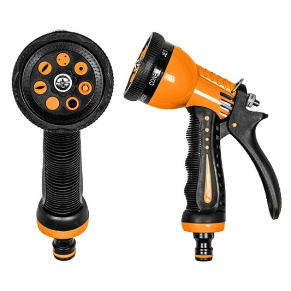 Фото - Насадка для поливу BRADAS 7 функцій ZEBRA латунь-цинк (ECO-7203) Фото - Насадка для поливу BRADAS 7 функцій ZEBRA латунь-цинк (ECO-7203)