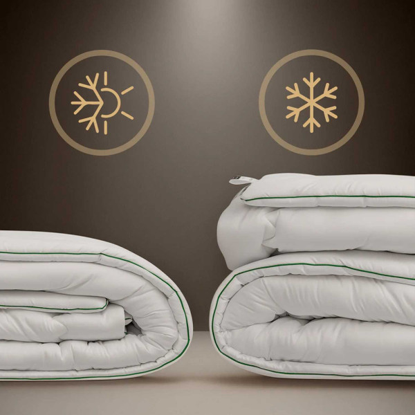 Фото - Ковдра літня двоспальна євро MirSon Eco Eco-Soft Hand Made 811 200x220 см (2200000620897)