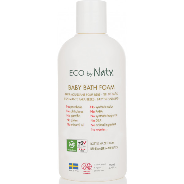 Фото - Піна для ванни дитяча Eco By Naty Органическая 200 мл (245586)