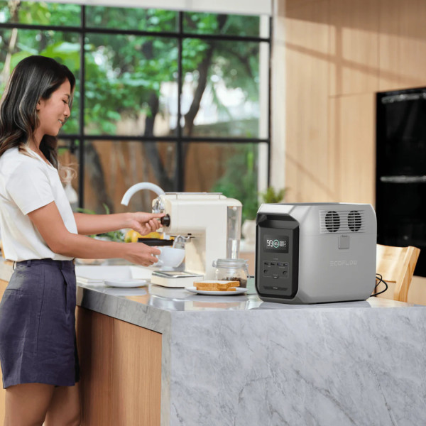 Фото - Зарядна станція універсальна EcoFlow DELTA 3 1500 (1536 Вт/г)