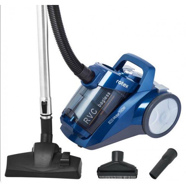 Фото - Пылесос для сухой уборки с мешком Rotex RVС16-B EcoPower