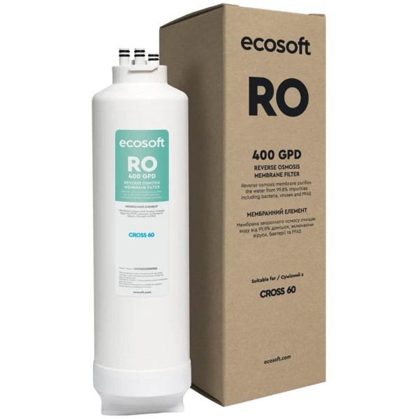 Фото - Картридж для фільтру проточного Ecosoft Cross60 (CSVRO400DFRO)