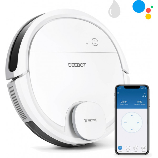 Фото - Робот-пылесос моющий Ecovacs DEEBOT OZMO 900 White (DN5G)