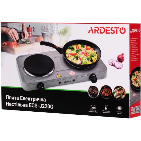 Фото - Плита электрическая настольная ARDESTO ECS-J220G