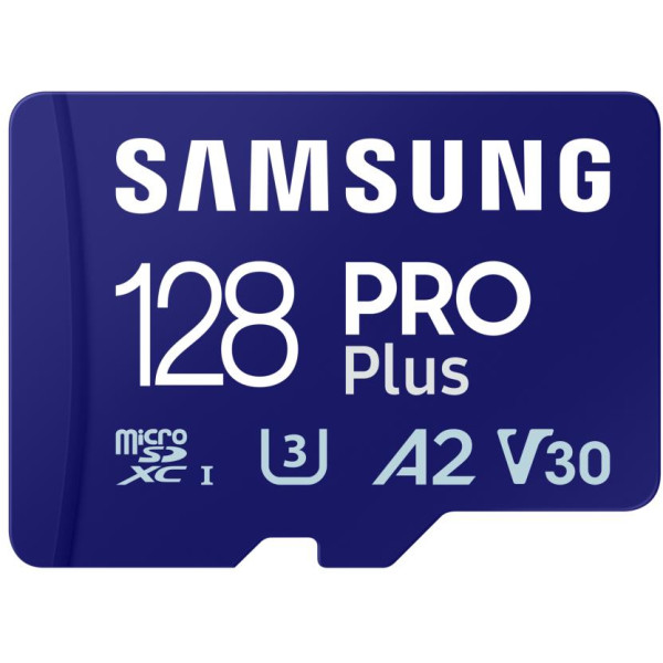 Фото - Карта памяти Samsung microSDXC PRO+ 128GB W/READER (MB-MD128SB/WW)