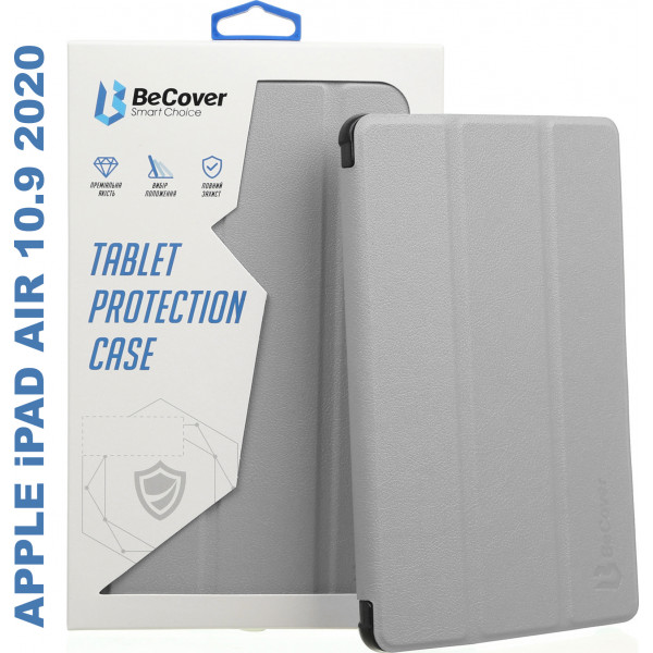 Фото - Чохол для планшету BeCover Smart Case for  Apple Air 10.9 (2020) Grey (705489)
