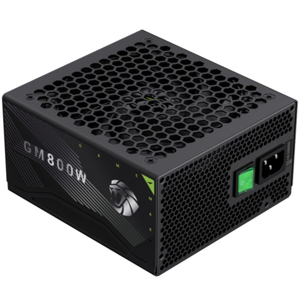 Фото - Блок живлення для ПК Gamemax GM 800B Fully-modular New