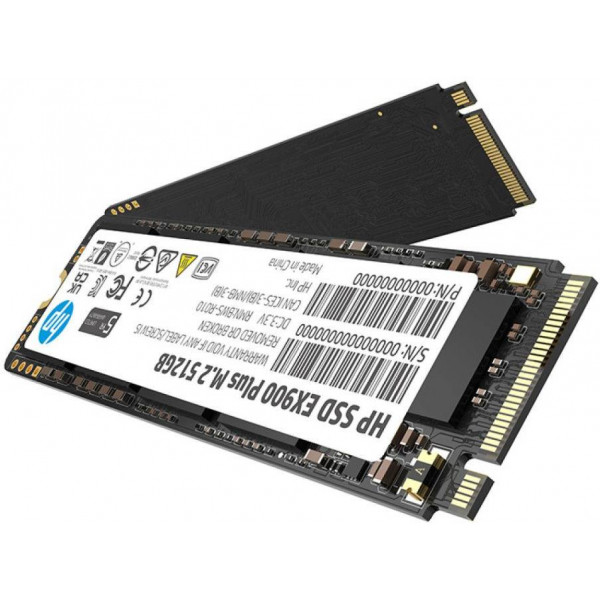 Фото - SSD-накопитель внутренний HP EX900 Plus M.2 2280 500GB PCI Ex Gen3 x4 3D NAND, Retail (35M33AA)