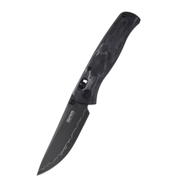 Фото - Ніж туристичний SRM Medal 255L-FB2 Black