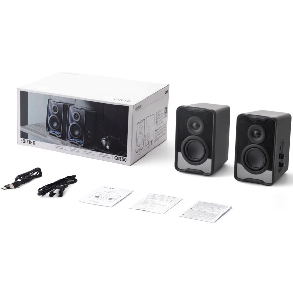 Фото - Комп'ютерна акустика компактна 2.0 Edifier 2.0 30W Bluetooth QR30 Black