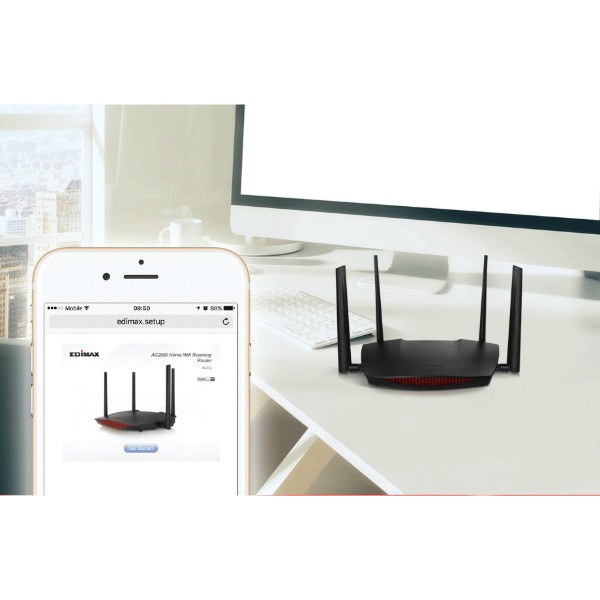 Фото - Маршрутизатор интернет WiFi5 Edimax AC2600 (RG21S)