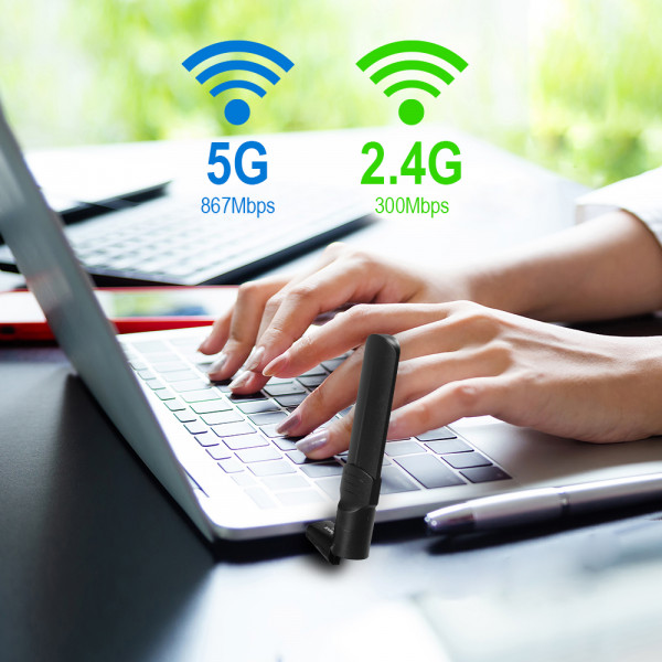 Фото - USB-адаптер мережі WiFi Edimax EW-7822UAD