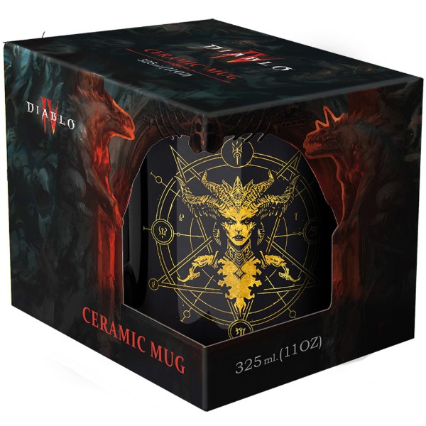 Фото - Чашка Diablo IV: Lilith Gold Edition 330 мл (FDIMUG24BKAll0001)