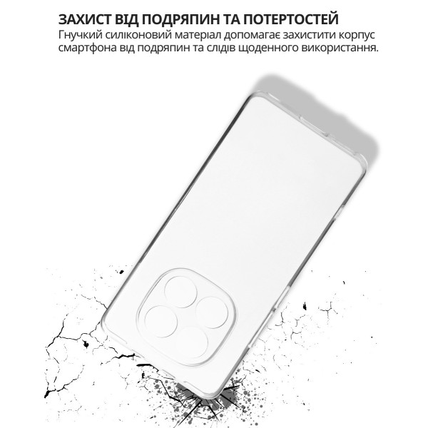 Фото - Чехол для смартфона BeCover for Xiaomi Redmi Note 15 5G Transparancy (715050)
