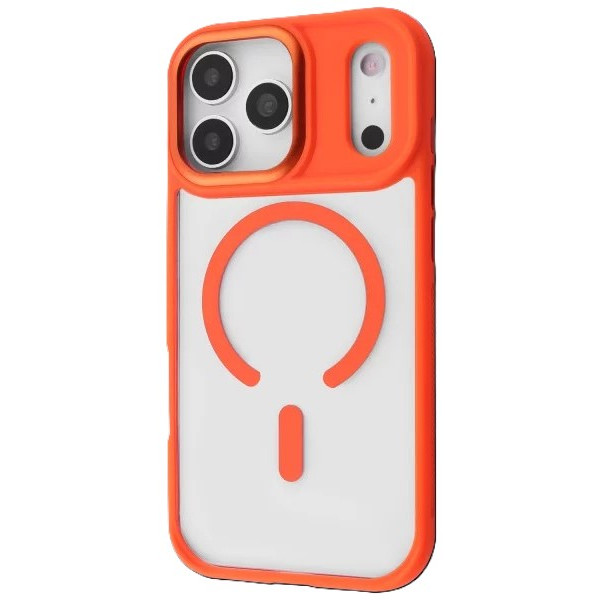 Фото - Чохол для смартфону Proove Clear Essence Case with Magnetic Ring iPhone 17 Pro Max Orange (PCCEIP17PM10)