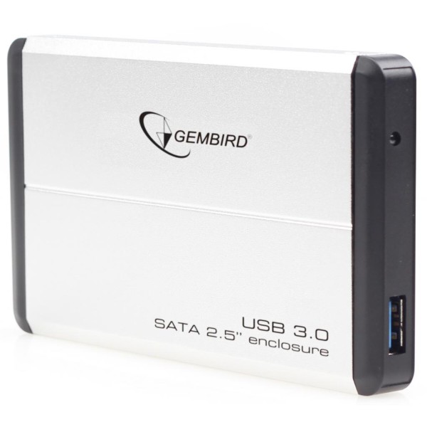 Фото - Внешний карман Gembird HDD 2.5'' USB 3.0 Silver (EE2-U3S-2-S)