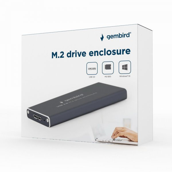 Фото - Внешний карман Gembird M.2 (NGFF) USB3.0 Black (EE2280-U3C-01)
