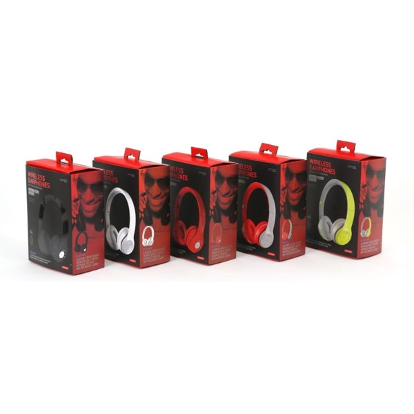 Фото - Навушники повнорозмірні бездротові FREESTYLE HEADSET BLUETOOTH Black (FH0915B)