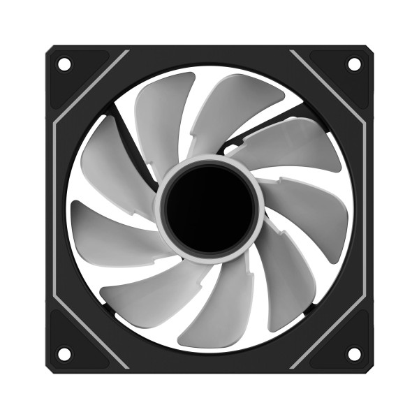 Фото - Корпусний вентилятор OCYPUS 120MM GAMMA F12 BK ARGB REVERSE BLADE (GAMMA-F12-BK1AM01X-GL)