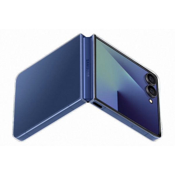 Фото - Чохол для смартфону Samsung Clear Case Flip 7 Transparent (EF-AF766CTEGUA)