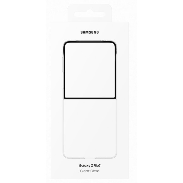 Фото - Чохол для смартфону Samsung Clear Case Flip 7 Transparent (EF-AF766CTEGUA)