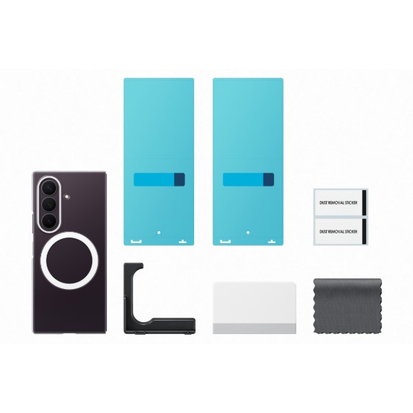 Фото - Чохол для смартфону Samsung Clear Magnet Case Fold 8 Ultra Transparency (EF-CF976CTEGUA)