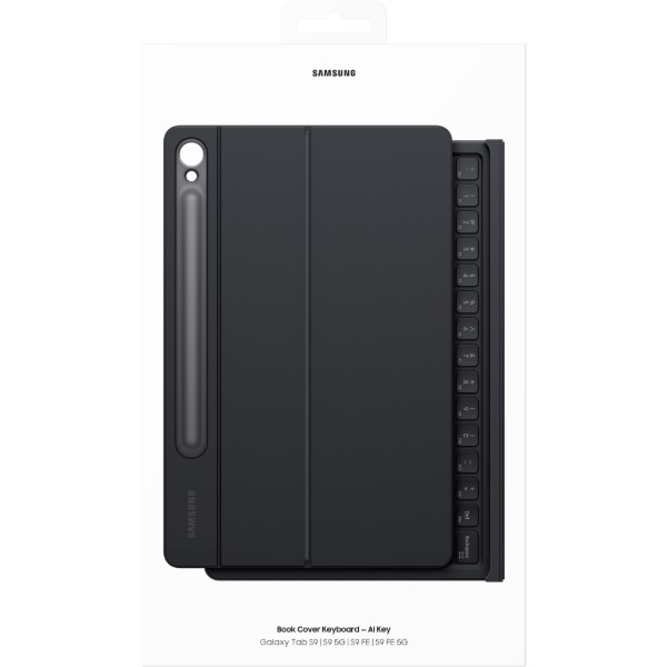 Фото - Чехол-клавиатура для планшета Samsung Book Keyboard Cover Tab S10 FE/ S10 Lite Black - AI Key (EF-DX725BBEGUA)