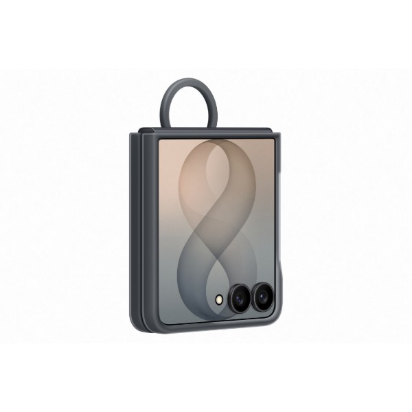 Фото - Чехол для смартфона Samsung Silicone Ring Magnet Flip 8 Black (EF-EF776CBEGUA)