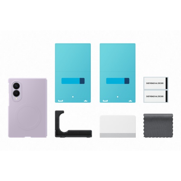 Фото - Чохол для смартфону Samsung Silicone Magnet Case Fold 8 Ultra Violet (EF-EF971CVEGUA)