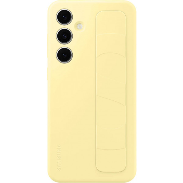 Фото - Чохол для смартфону Samsung Standing Grip Case S24 FE Yellow (EF-GS721CYEGWW)