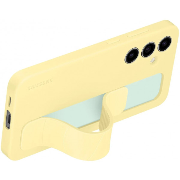 Фото - Чохол для смартфону Samsung Standing Grip Case S24 FE Yellow (EF-GS721CYEGWW)