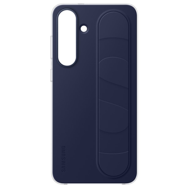 Фото - Чехол для смартфона Samsung Standing Grip Case S25 FE Dark Blue (EF-GS731CNEGWW) Фото - Чехол для смартфона Samsung Standing Grip Case S25 FE Dark Blue (EF-GS731CNEGWW)