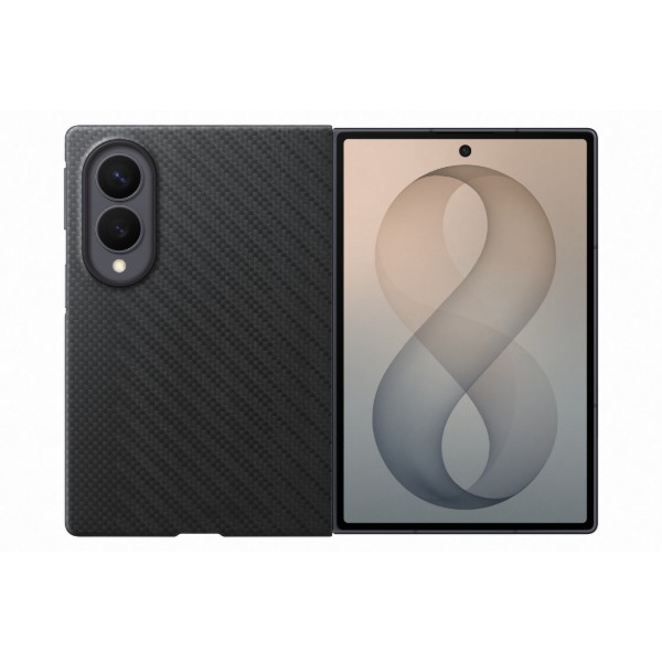 Фото - Чохол для смартфону Samsung Carbon Magnet Case Fold 8 Ultra Black(EF-KF971SBEGUA)