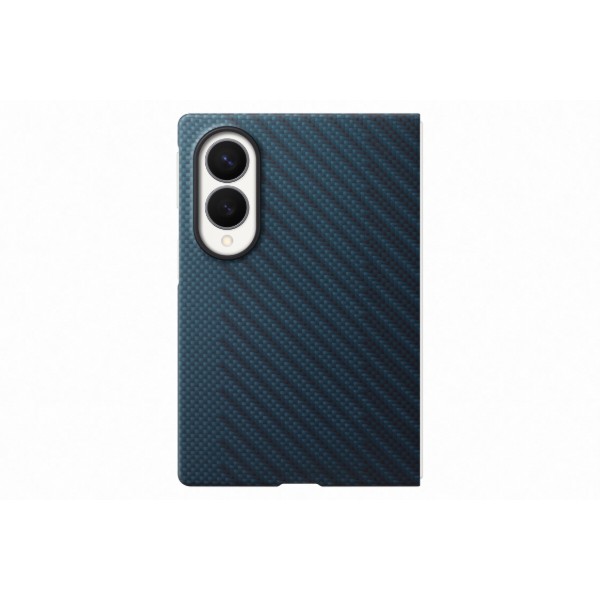 Фото - Чохол для смартфону Samsung Carbon Magnet Case Fold 8 Ultra Dark Blue (EF-KF971SNEGUA)