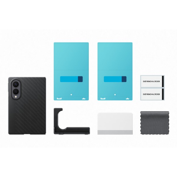 Фото - Чохол для смартфону Samsung Carbon Magnet Case Fold 8 Ultra Black(EF-KF971SBEGUA)