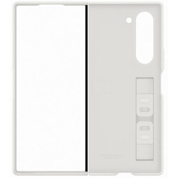 Фото - Чохол для смартфону Samsung Silicone Case Fold 6 White (EF-MF956TWEGUA) Фото - Чохол для смартфону Samsung Silicone Case Fold 6 White (EF-MF956TWEGUA)