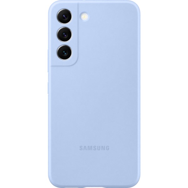 Фото - Чохол для смартфону Samsung Silicone Cover Galaxy S22 Artic Blue (EF-PS901TLEGRU)