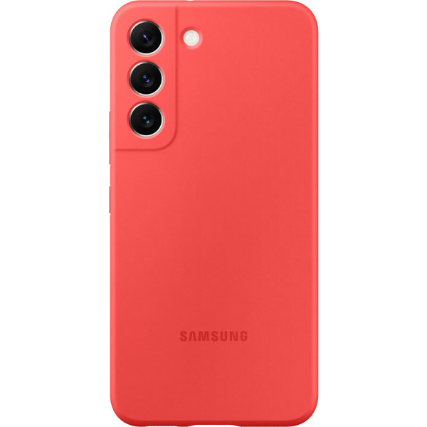 Фото - Чехол для смартфона Samsung Silicone Cover Galaxy S22 Glow Red (EF-PS901TPEGRU)