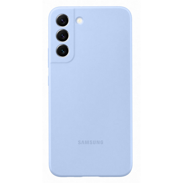 Фото - Чехол для смартфона Samsung Silicone Cover Galaxy S22+ Artic Blue (EF-PS906TLEGRU)