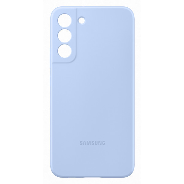 Фото - Чехол для смартфона Samsung Silicone Cover Galaxy S22+ Artic Blue (EF-PS906TLEGRU)