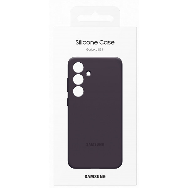 Фото - Чехол для смартфона Samsung Silicone Case S24 Dark Violet (EF-PS921TEEGWW)