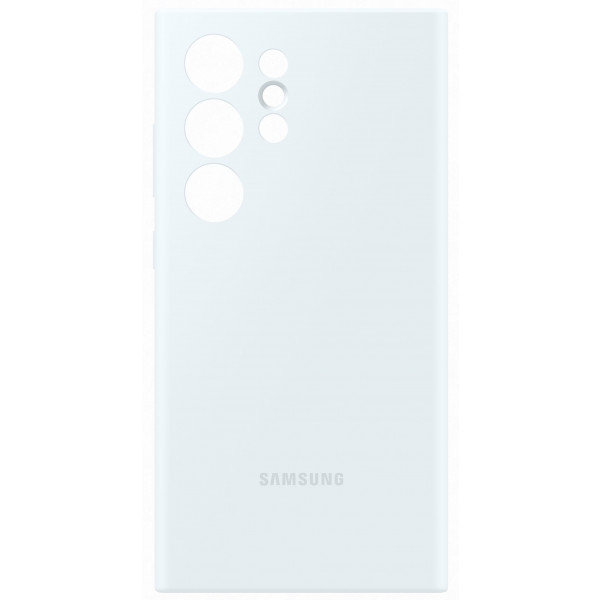 Фото - Чохол для смартфону Samsung Silicone Case S24 Ultra White (EF-PS928TWEGWW) Фото - Чохол для смартфону Samsung Silicone Case S24 Ultra White (EF-PS928TWEGWW)