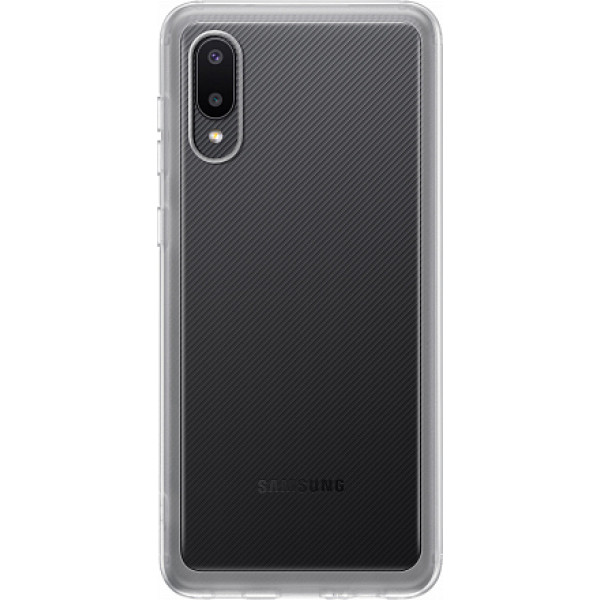 Фото - Уцінка - Чохол для смартфону Samsung Soft Clear Cover Samsung Galaxy A02 Transparent (EF-QA022TTEGRU) #