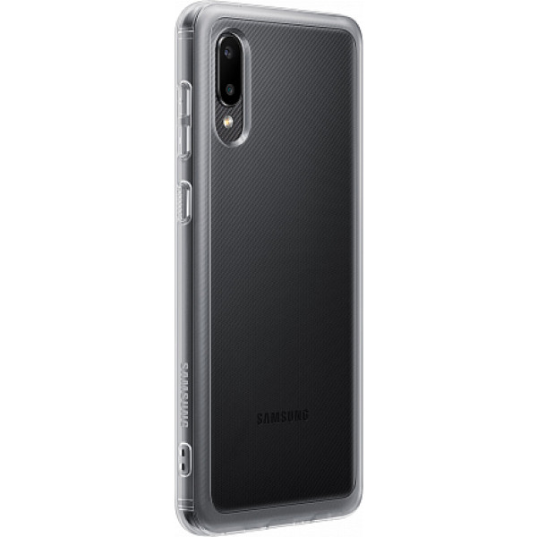 Фото - Уцінка - Чохол для смартфону Samsung Soft Clear Cover Samsung Galaxy A02 Transparent (EF-QA022TTEGRU) #
